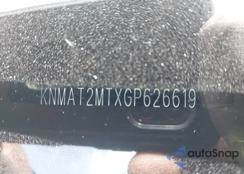 2016 Nissan Rogue Sv из США, поврежденный, VIN KNMAT2MTXGP626619